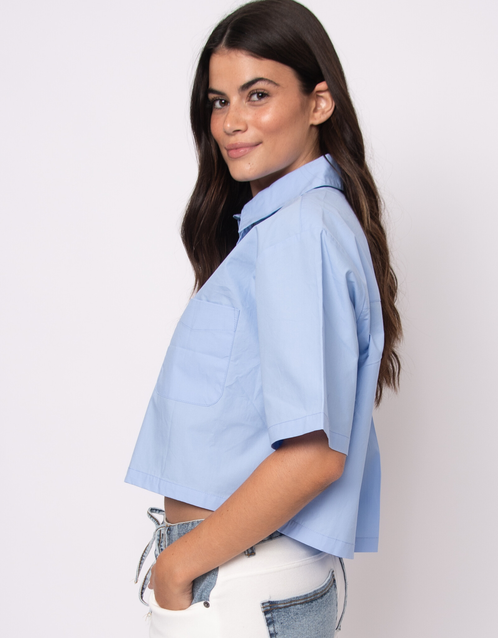 RD Style Azalia Poplin S/S Shirt