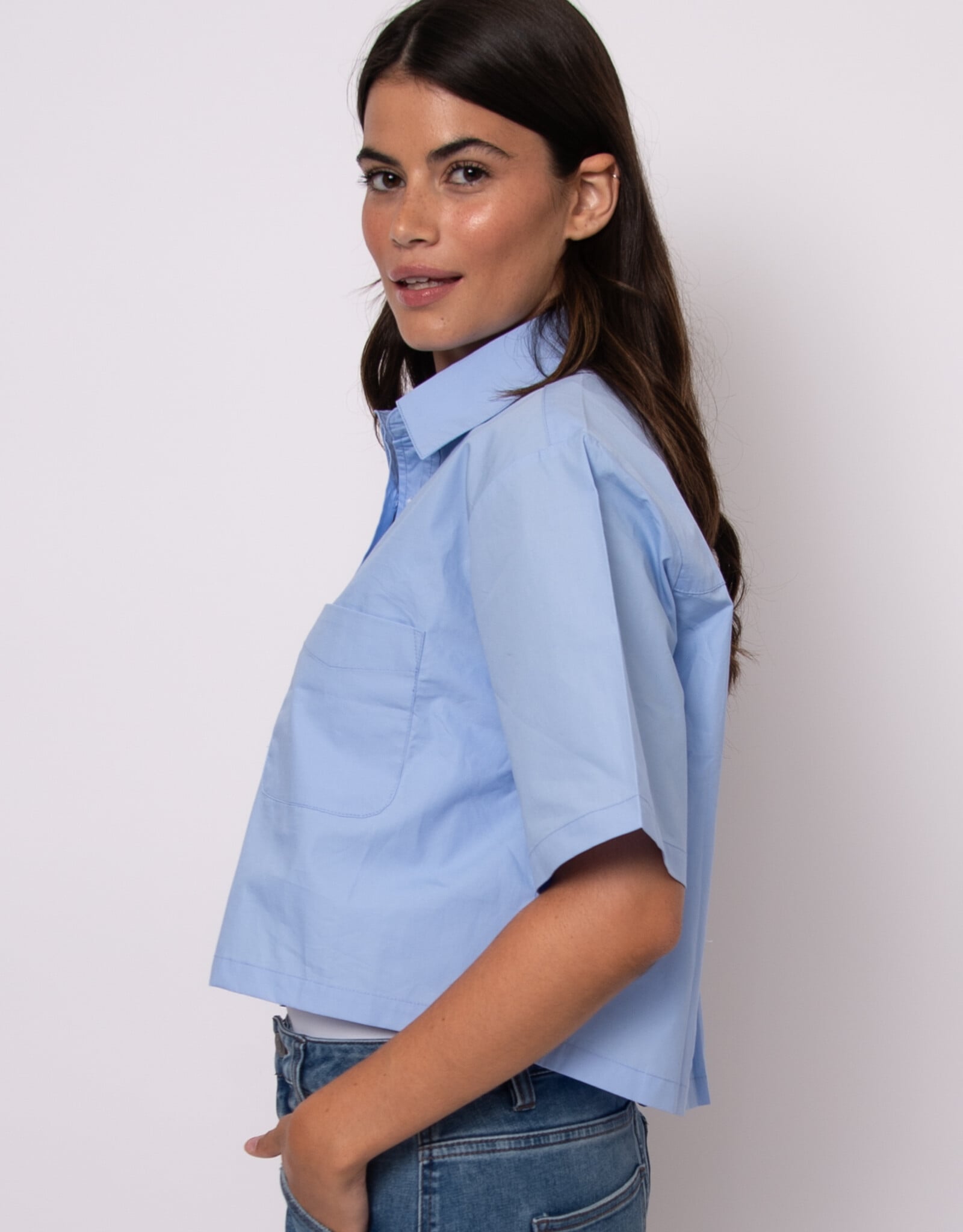 RD Style Azalia Poplin S/S Shirt