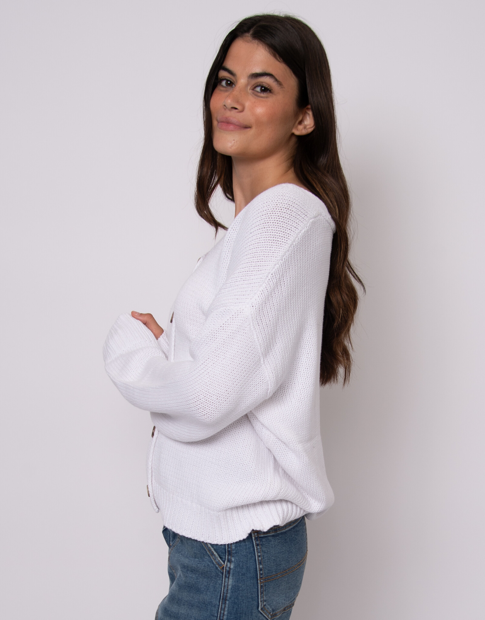 RD Style Varari L/S Crew Nk Cardigan