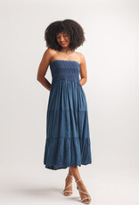 Papillon Tiered Emb. Convertible Skirt