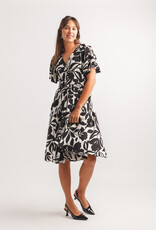 Papillon Floral S/S Henley Dress