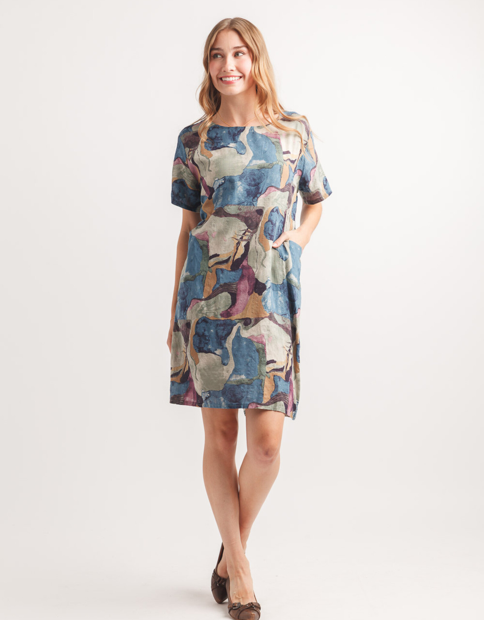 Papillon Abstract S/S Dress