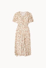 Apricot Wind Flower Coconut Btn Dress