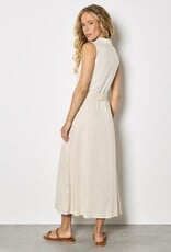 Apricot S/Less Belted Shirt Midi Dress