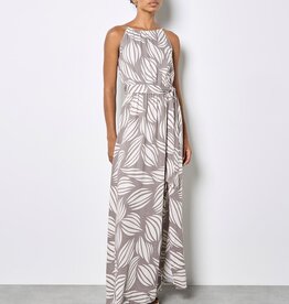 Apricot Ovrsizd Shells High Nck Maxi Drs