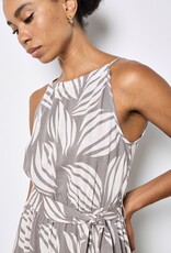 Apricot Ovrsizd Shells High Nck Maxi Drs