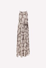 Apricot Ovrsizd Shells High Nck Maxi Drs