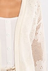 Molly Bracken Flower Crochet Cardigan
