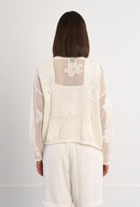 Molly Bracken Flower Crochet Cardigan