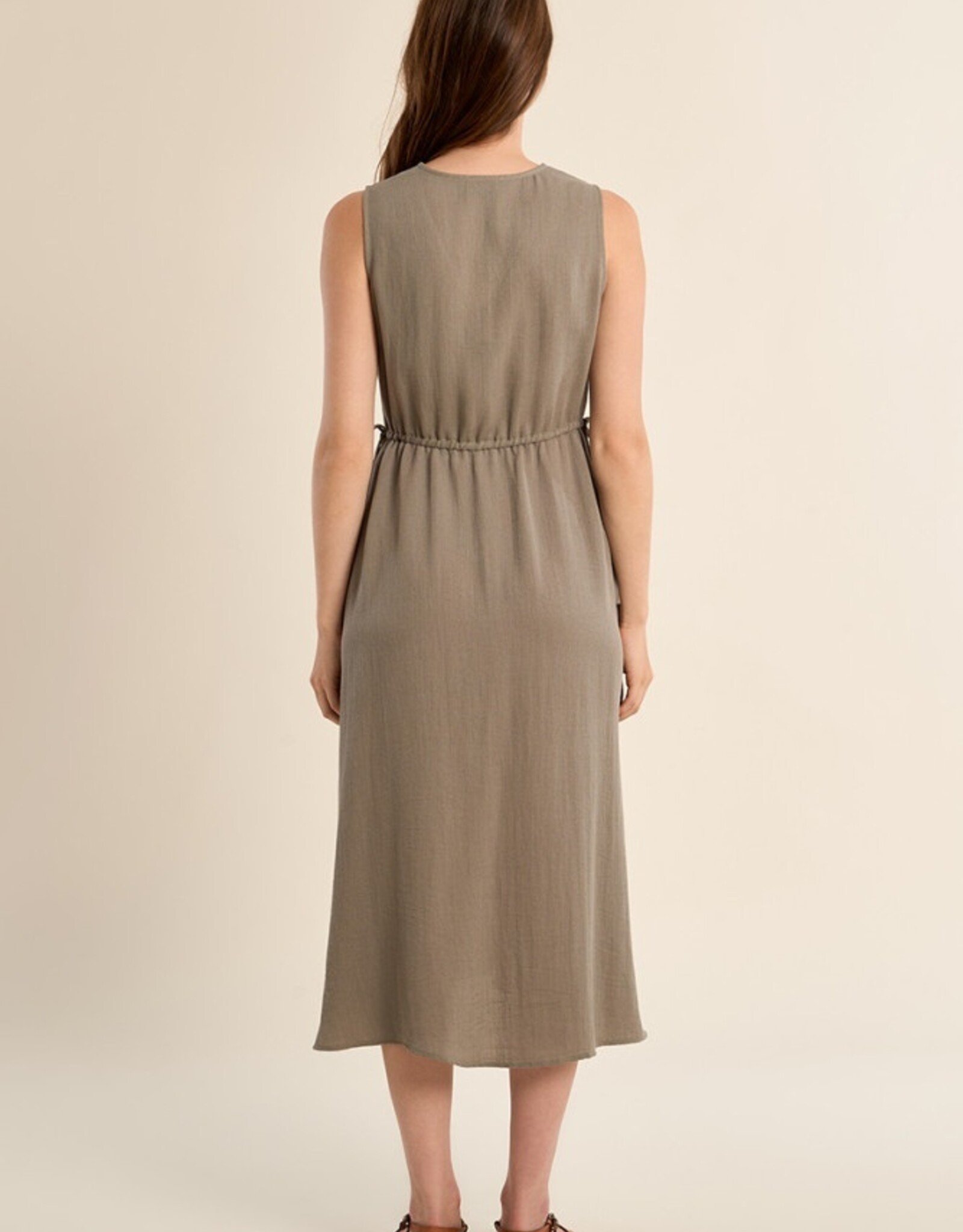 Molly Bracken  Side Tie VNk Dress