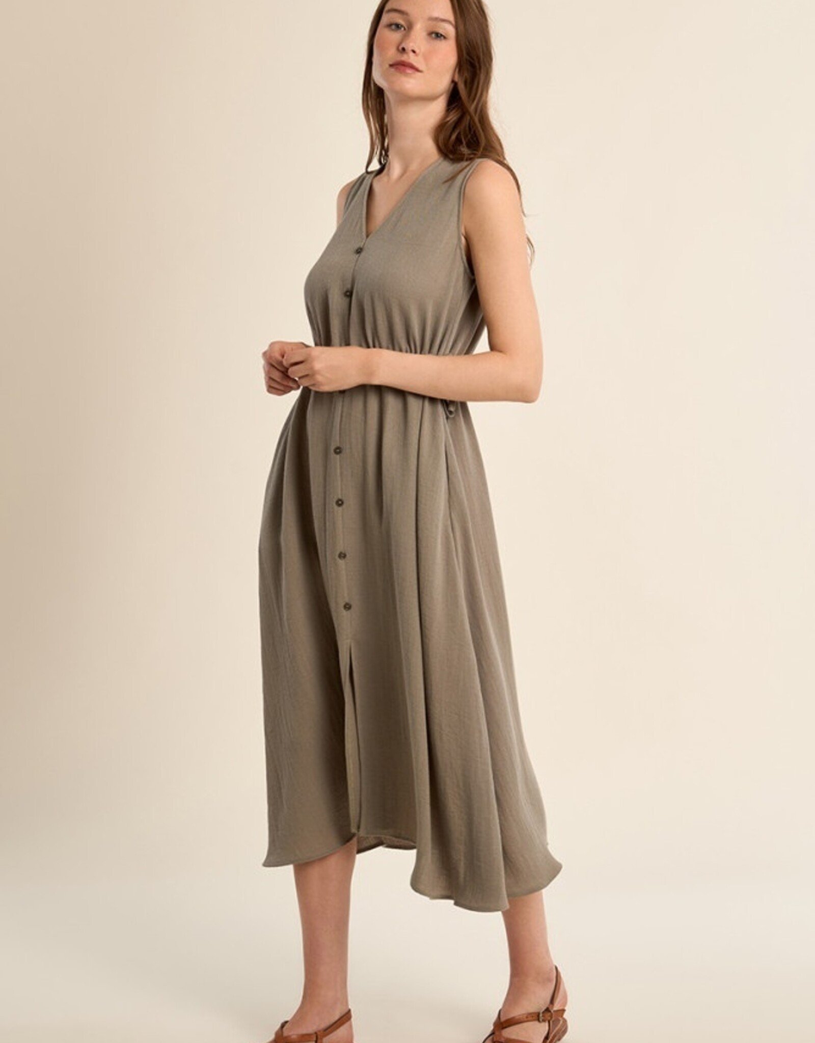 Molly Bracken  Side Tie VNk Dress