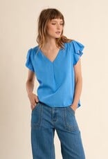 Molly Bracken Ruffle SL Vnk Top