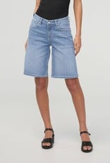 Duer Performance Denim - Mid Rise Loose Short - Vintage Seaside