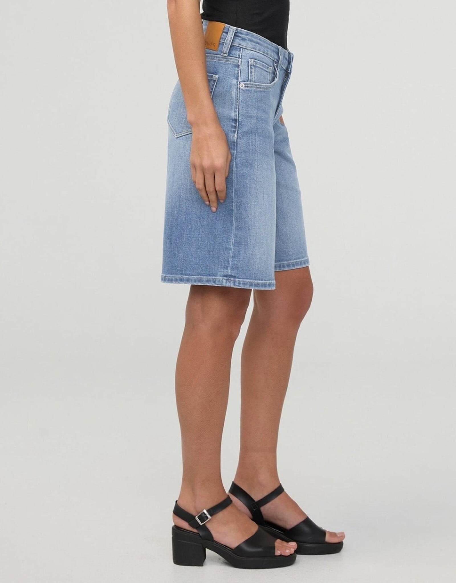 Duer Performance Denim - Mid Rise Loose Short - Vintage Seaside