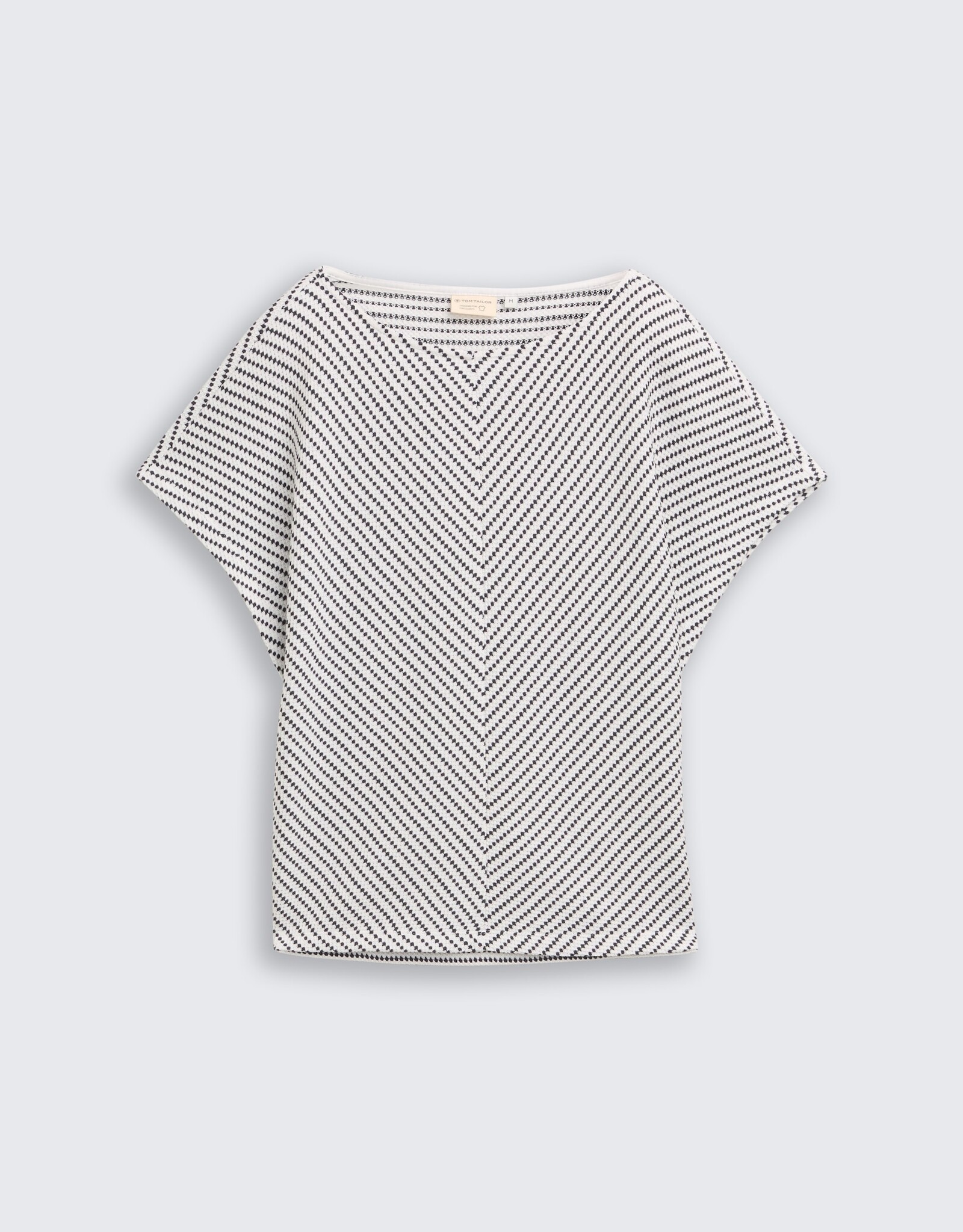 Tom Tailor Biased Front S/S Top