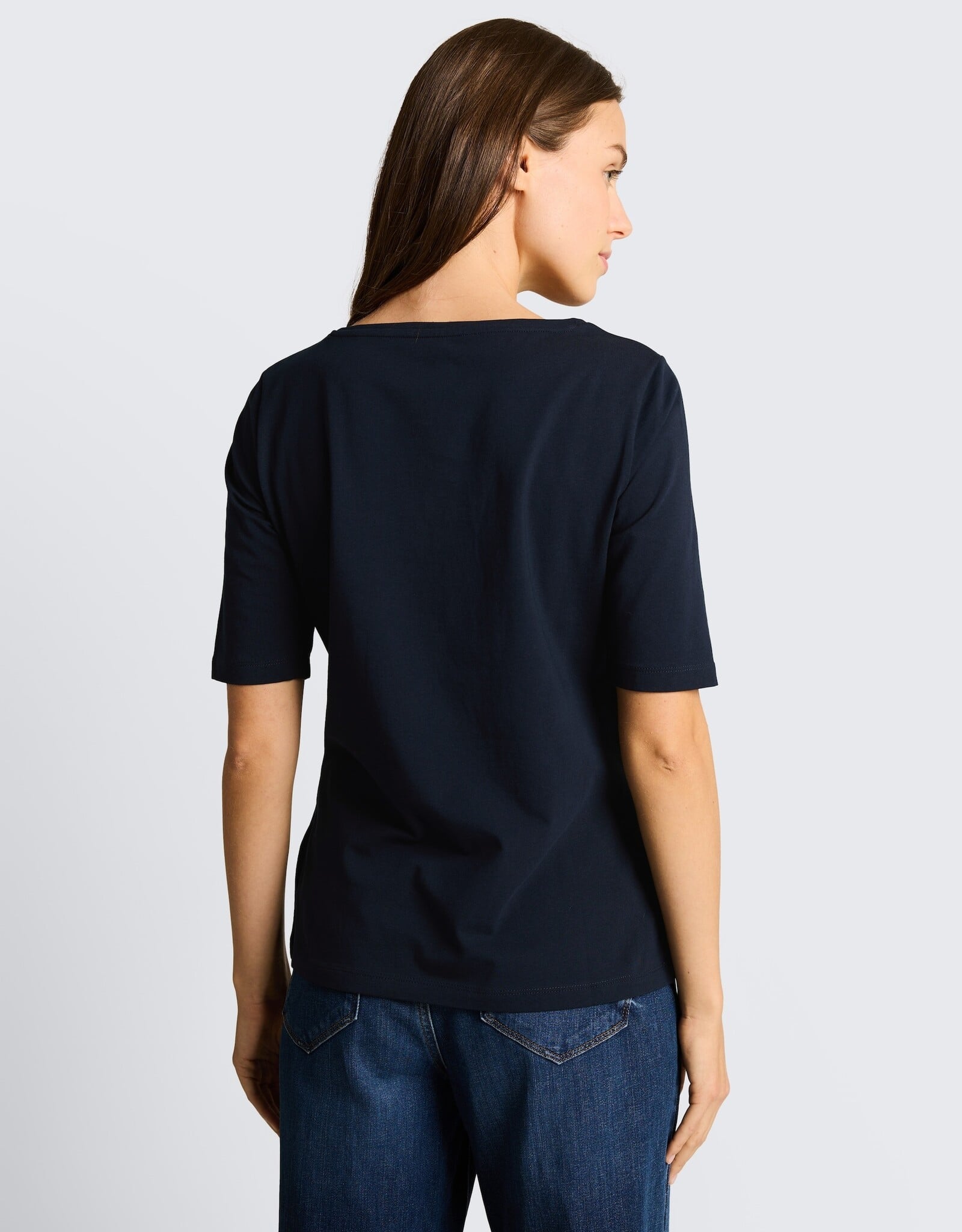 Tom Tailor Abstract Flower Print T-Shirt