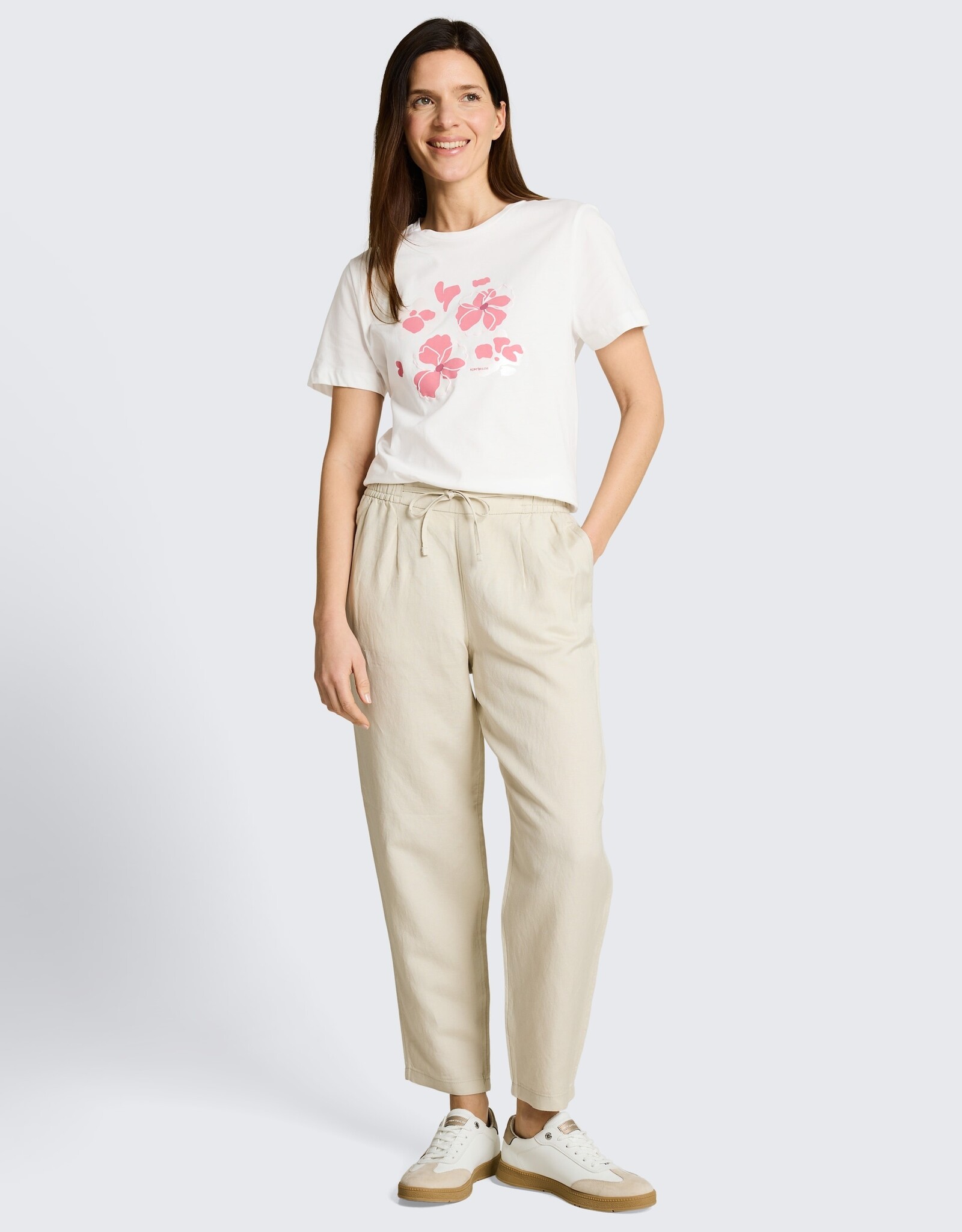 Tom Tailor Flower Print T-Shirt