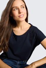 Tom Tailor Embroidered Shoulder S/S Top