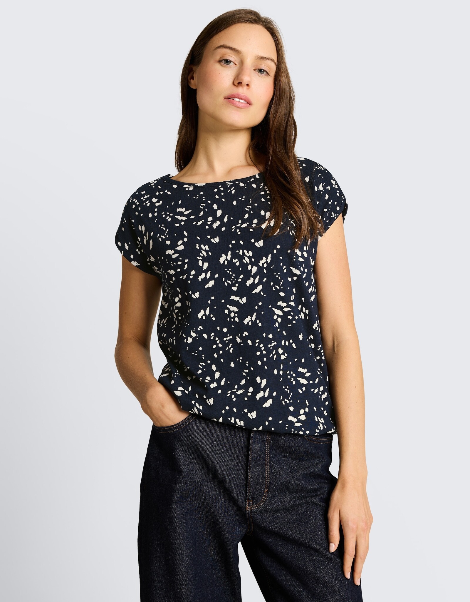 Tom Tailor  Cap/SL T-Shir w Binding Trim
