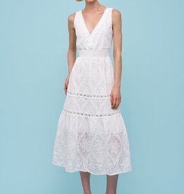 Astrid Elisse Eyelet Dress