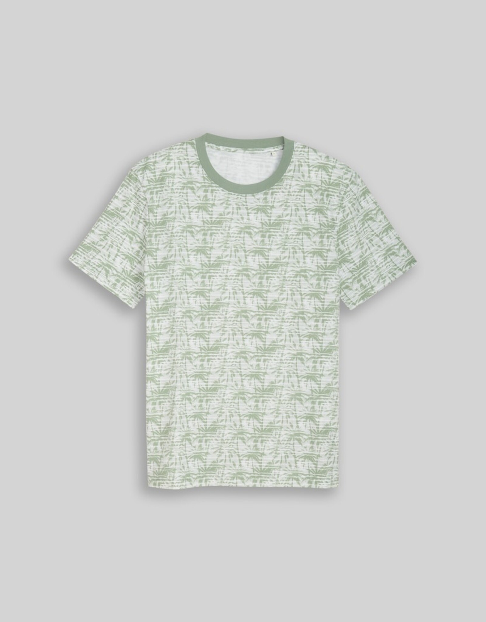 Tom Tailor TTMens AllOver Palm Tree Print T-Shirt