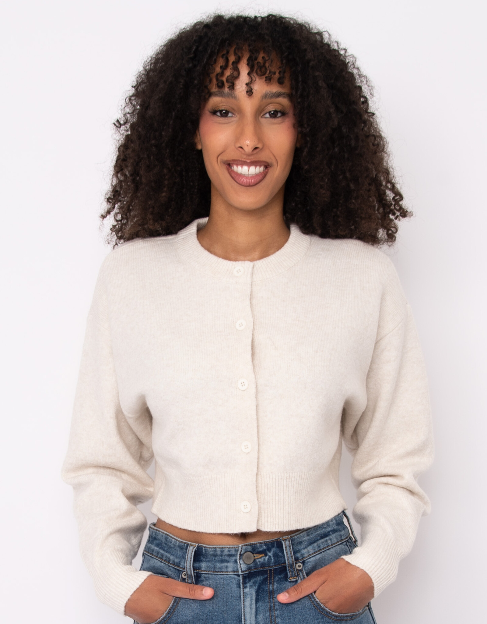 RD Style  Neave L/S Crew Nk Cardigan