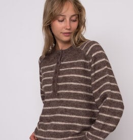 RD Style Suavia Long Ragland SL Henley Pullover