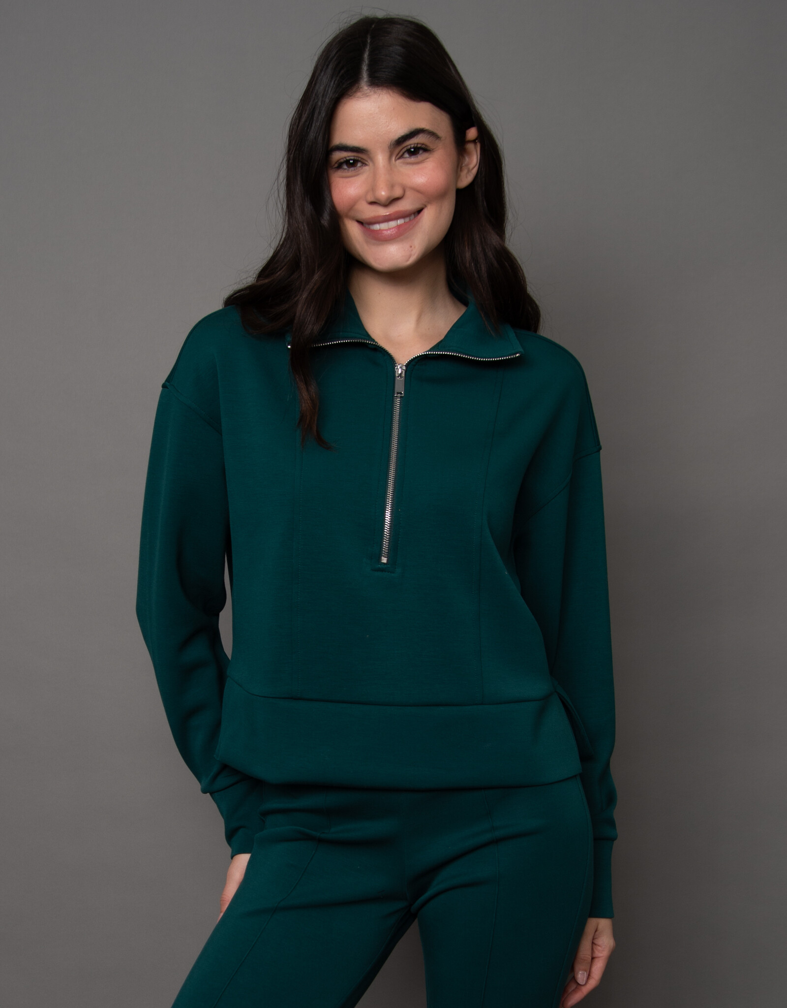 RD Style Mayura Signature Soft Knit LS Mock Neck