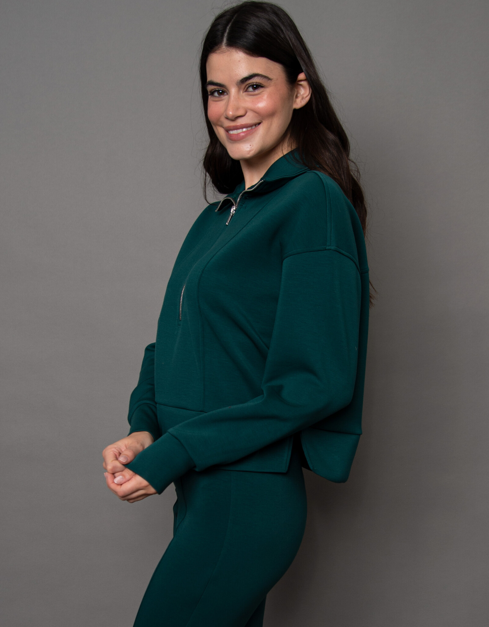 RD Style Mayura Signature Soft Knit LS Mock Neck