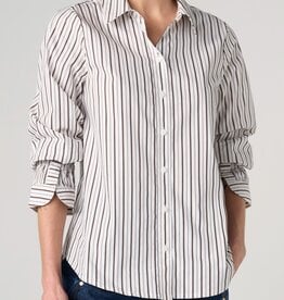 Liverpool Adjustable Sleeve Button up Top