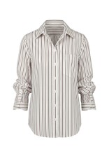 Liverpool Adjustable Sleeve Button up Top