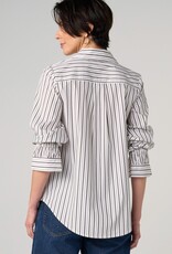Liverpool Adjustable Sleeve Button up Top