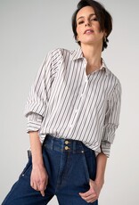 Liverpool Adjustable Sleeve Button up Top