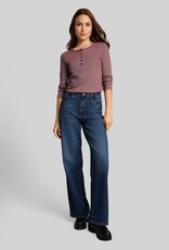 Tom Tailor T-Shirt Henley Rip Top