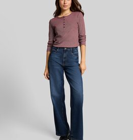 Tom Tailor T-Shirt Henley Rip Top