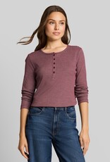 Tom Tailor T-Shirt Henley Rip Top