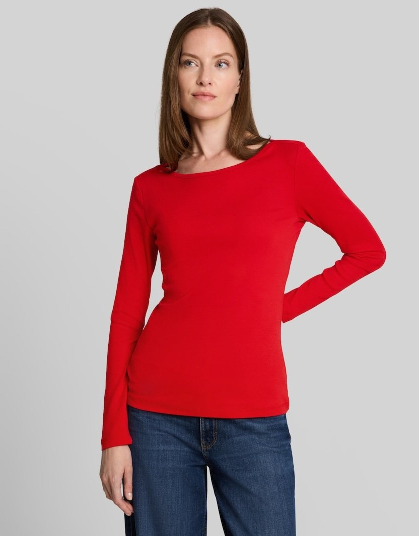 Tom Tailor Boat Nk L/S Top