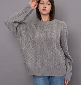 RD Style Estera Cable Front L/S Pullover