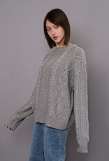 RD Style Estera Cable Front L/S Pullover