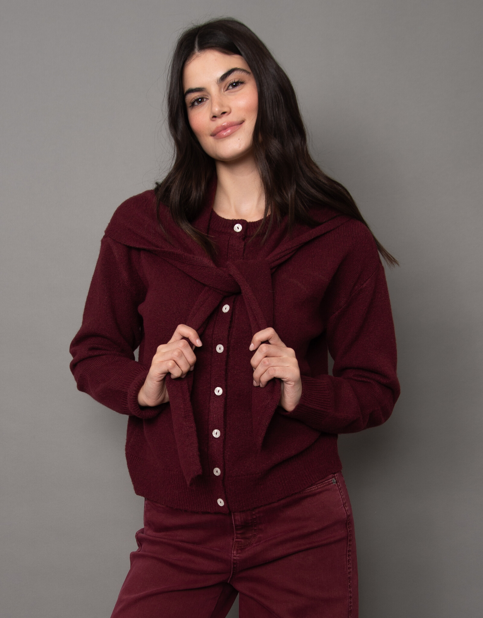 RD Style Pasha L/S CrewNk Cardigan