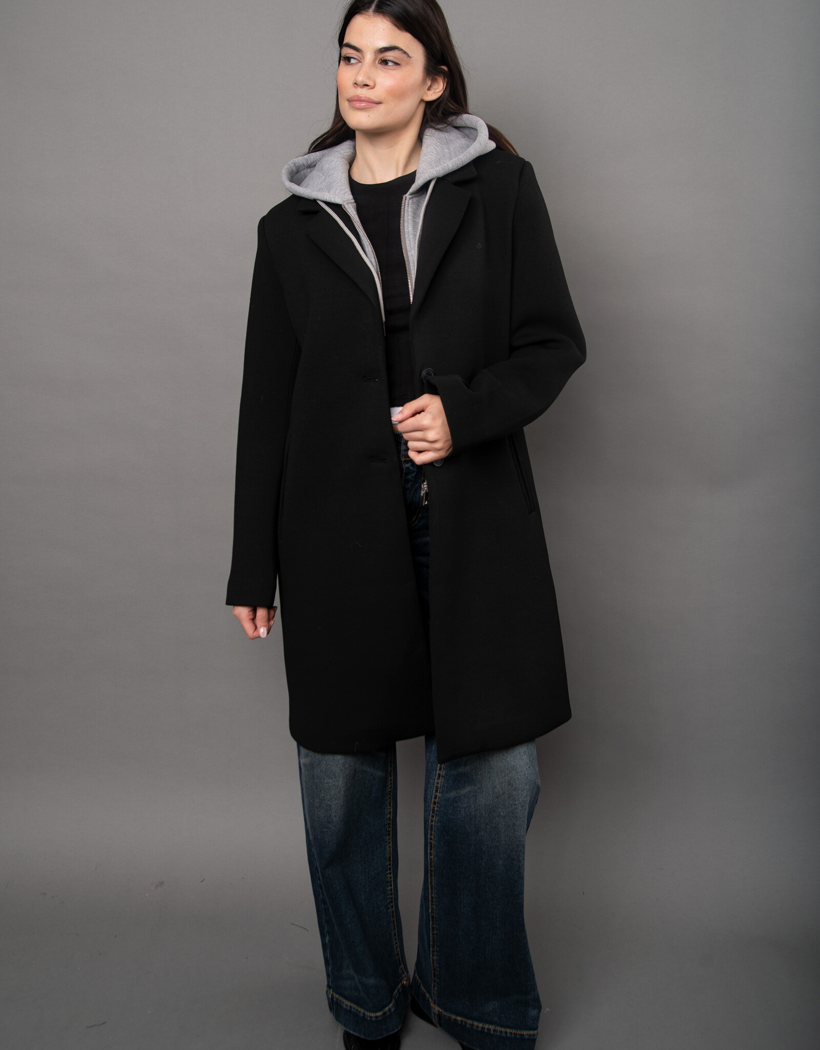 RD Style Despina Ladies Scuba Coat