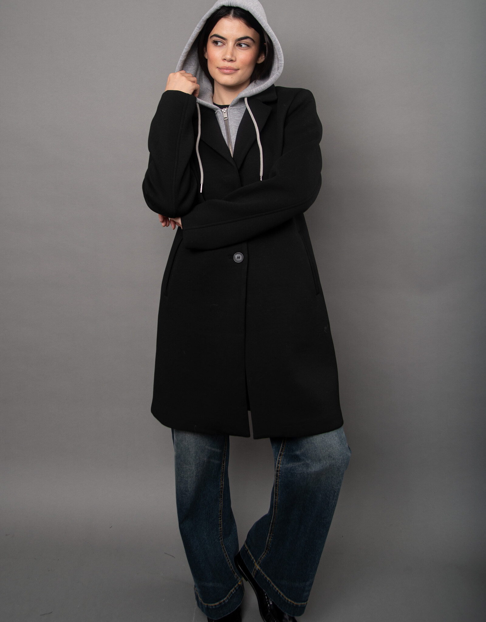 RD Style Despina Ladies Scuba Coat