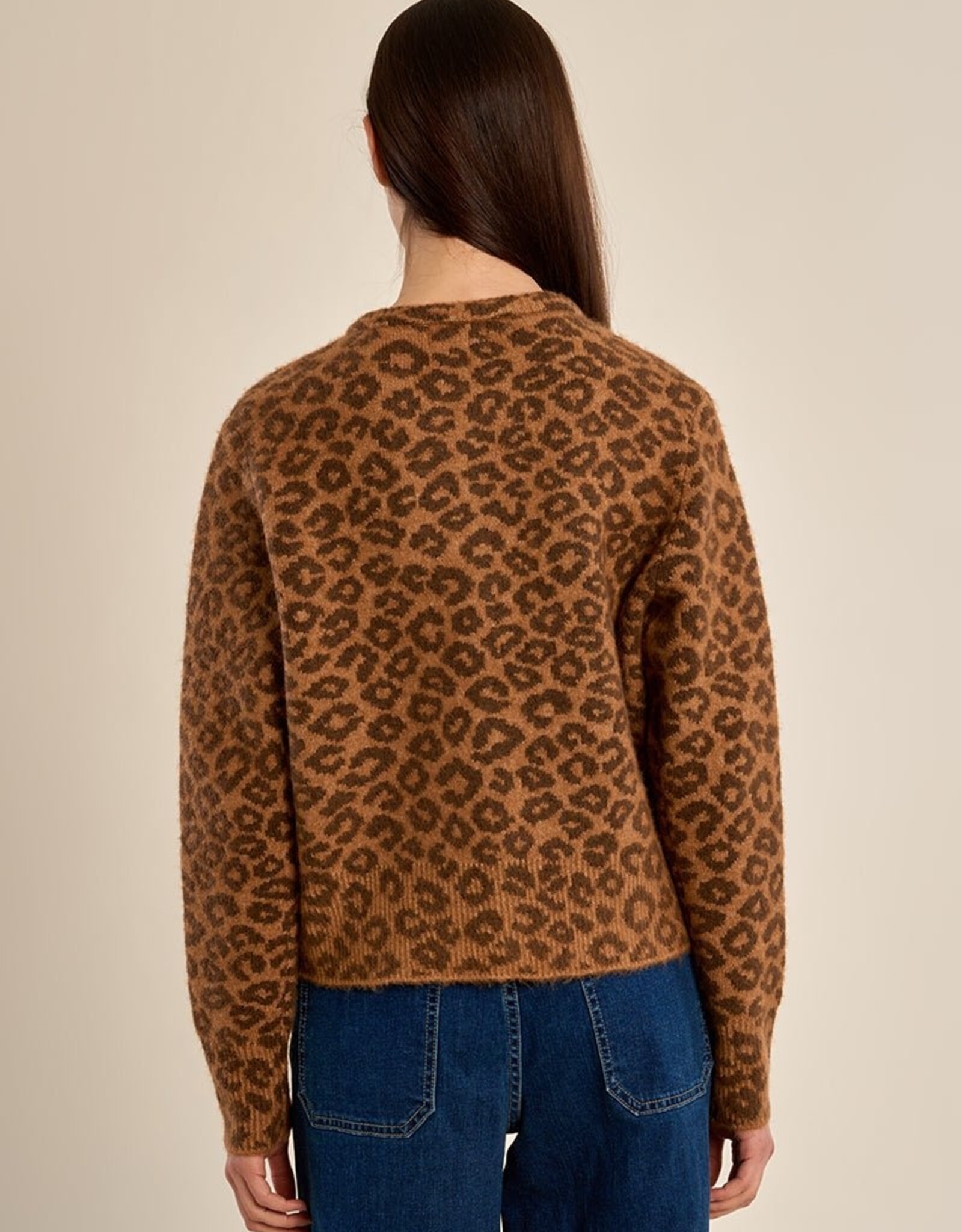 Molly Bracken Animal Print Cardigan