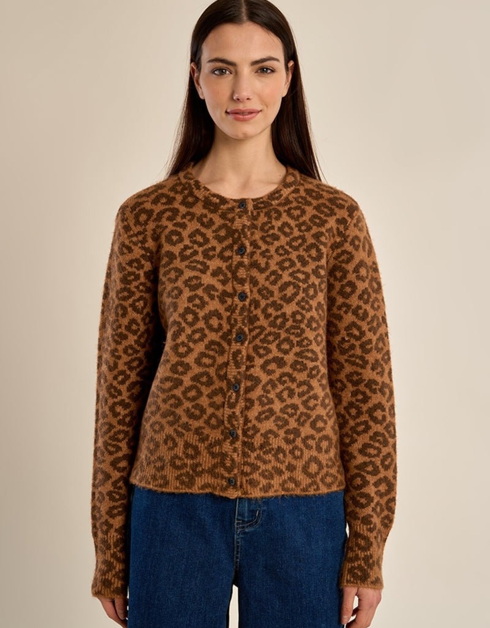 Molly Bracken Animal Print Cardigan