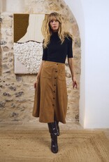 Molly Bracken Button Front Skirt