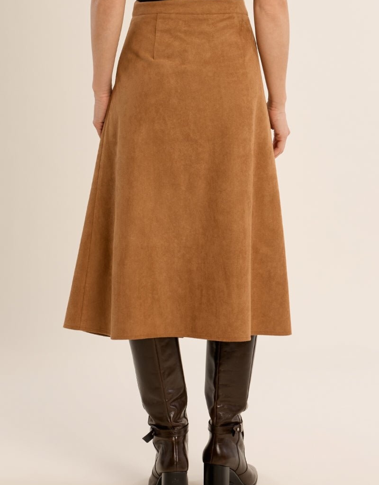 Molly Bracken Button Front Skirt