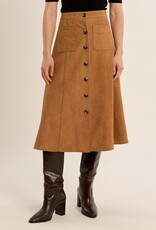 Molly Bracken Button Front Skirt