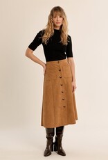 Molly Bracken Button Front Skirt