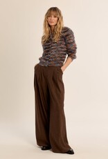 Molly Bracken Striped Fuzzy Sweater