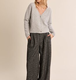 Molly Bracken Scalloped Edge Cardigan